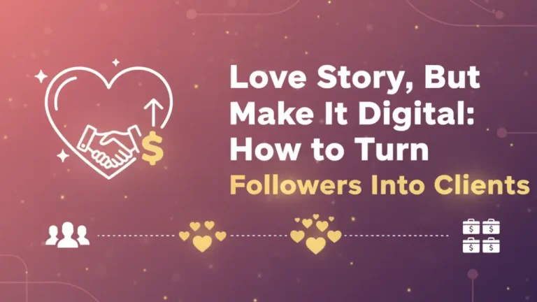 Love Story, But Make It Digital How to Turn Followers Into Clients