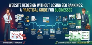 Website Redesign Without Losing SEO Rankings A Practical Guide for Businesses
